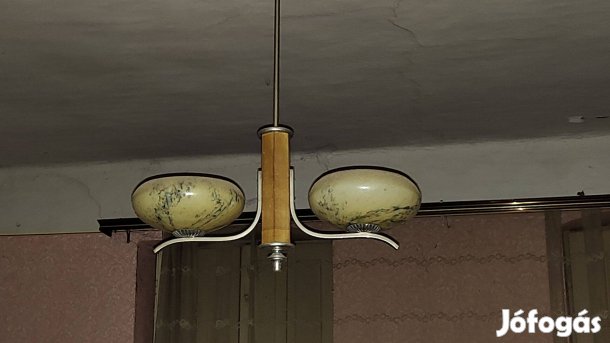 Retro Art Deco csillár a 30-as évekből szép hibátlan állapotban