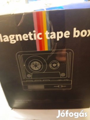 Retro Bluetooth hangszóró, kazetta alakú