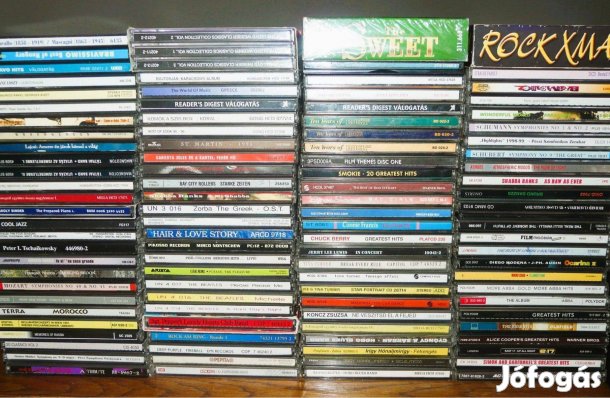 Retro CD audió lemez gyűjtemény eladó, elcserélhető