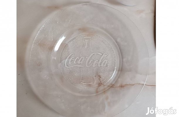 Retro Coca Cola üvegtányér 1db