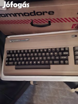 Retro Commodore 64  szamítigép  eredeti nyomtatóval,floppyval