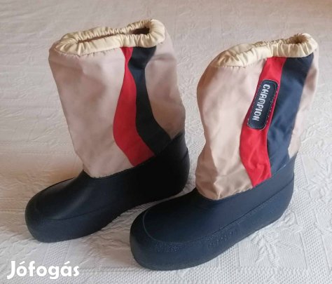Retro Csehszlovák "Champion" Hótaposó Csizma / Gumicsizma