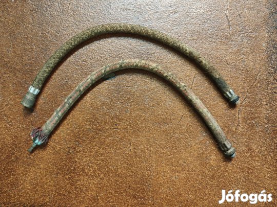 Retró Csepel kerékpár, bicikli pumpa gumicső 