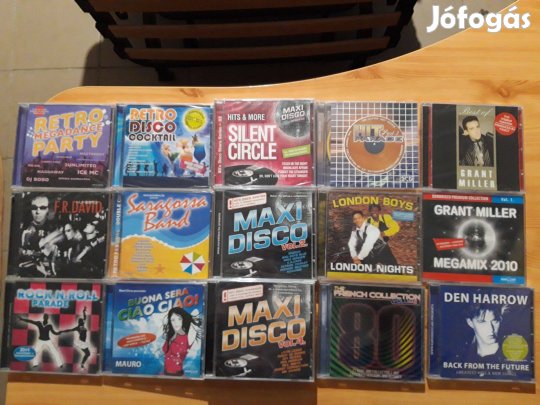 Retro DISCO cd lemezek eladók