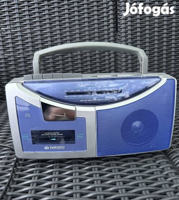 Retro Daewoo rádiómagnó eladó Budán! 