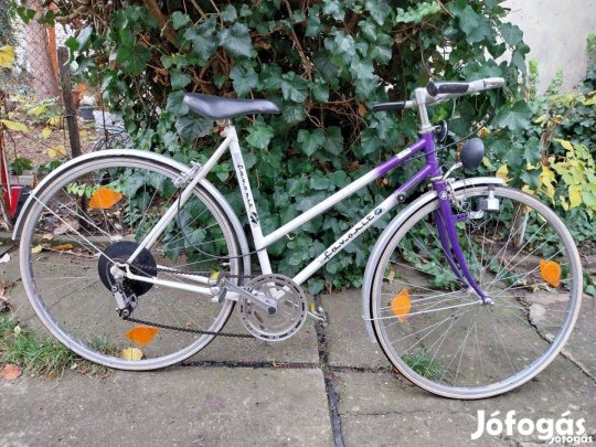 Retró Favorit női vázas országúti verseny városi kerékpár szép ritka
