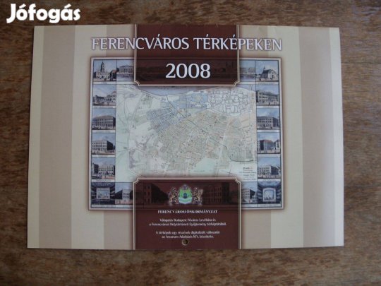 Retró Ferencváros naptár, falinaptár 2008