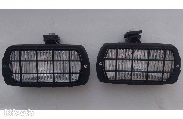 Retro Halogén H3 ködlámpa ráccsal 2db