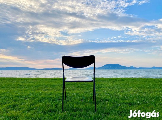 Retro IKEA TED Fekete szék székek összecsukható Niels Gammelgaard