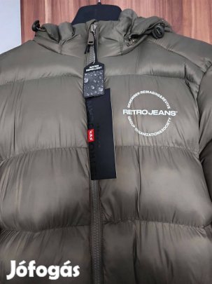Retro Jeans férfi vadonatúj kabát m-es méretben 18000ft