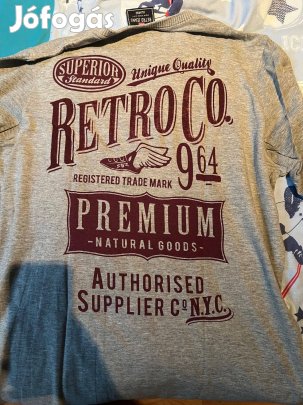 Retro Jeans hosszú ujjú póló XL