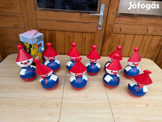 Retro Kelj Fel Jancsi játék (bohóc)