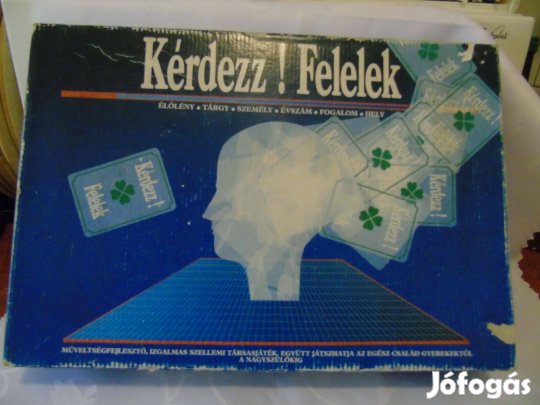 Retro Kérdezz! Felelek társasjáték 1992