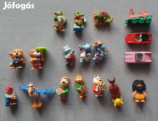 Retro Kinder figurák