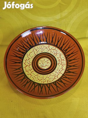 Retró Király Gáspár falitányér fali tányér