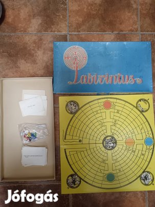 Retro Labirintus társasjáték Hiánytalan