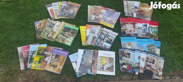 Retro Lakáskultúra gyűjtemény 1969-1979 évjáratok 50 db