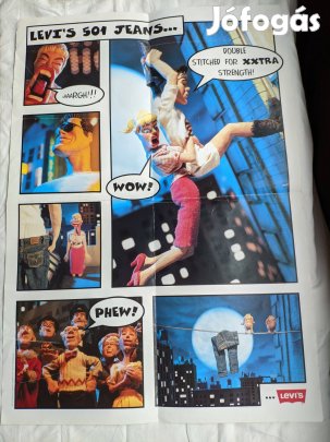 Retro Levis reklámposzter