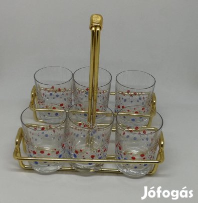 Retro Likőrös,Pálinkás készlet!