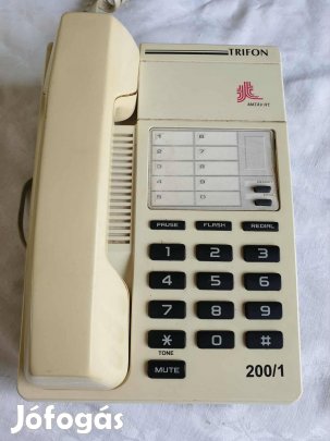Retró MATÁV nyomógombos telefon eladó Xl.ker 