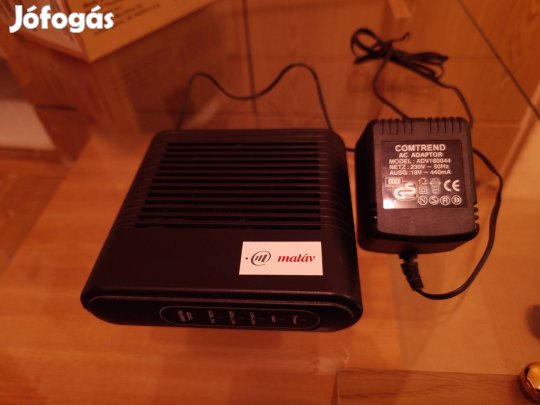 Retro Matáv ADSL modem - Dialcom 1600 (Albacomp) + Gyári táp!