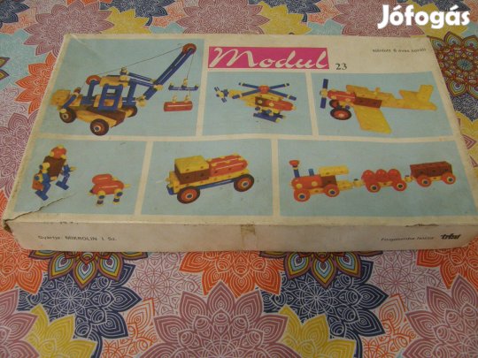 Retro Mikrolin Modul 23 építő játék