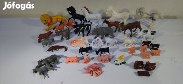 Retro Műanyag Állatok 70-es 80-as Évekből