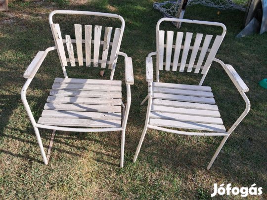 Retro NDK kertiszék, szék, székek, kertibútor, bútor, regiség