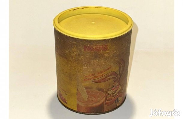 Retro Nesquik kakaós doboz 1990 - 400 gramm