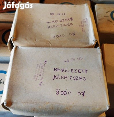 Retro Nikkelezett kárpitszegek nagy vállasztékban eladók!