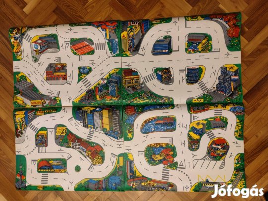 Retró Novoplast szőnyeg város (1985-1987) szőnyegváros szőnyeg-város