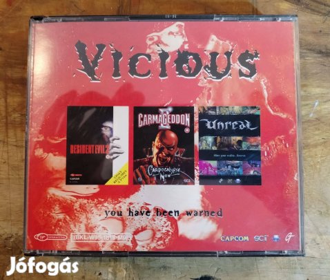 Retró PC: Resident Evil 2 / Carmageddon II / Unreal: 3 játék 4 lemezen