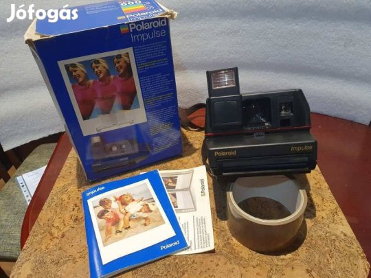 Retro Polaroid impulse fényképezőgép fotó optika ofotért