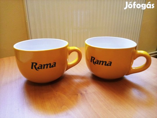 Retro Ráma reklám bögre kerámia