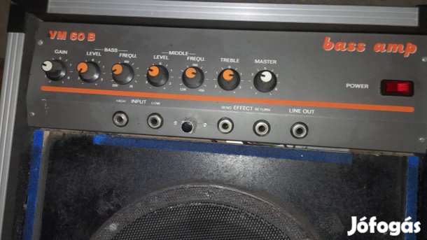 Retró Regent basszusgitár erősítő kombó