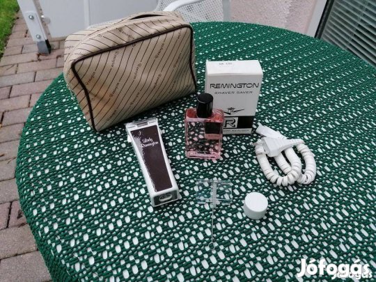 Retro Remington villanyborotva készlet ('70-es évek)