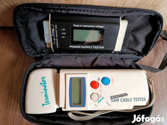 Retro Repotec LAN kábelteszter