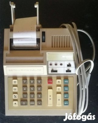 Retro Sharp El-2158A asztali számológép - felújított