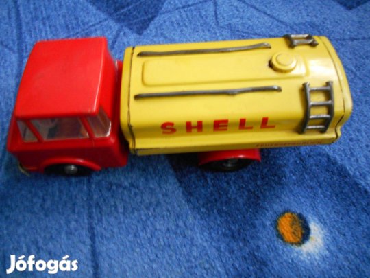 Retro Shell tartálykocsi lemezjáték
