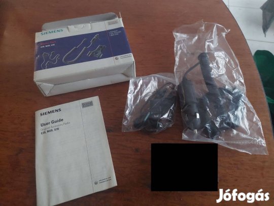 Retro Siemens autós,töltő,fülhallgató ,dobozzal,papirral(S35,M35,C35)