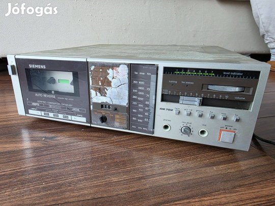 Retro Siemens erősítő magnóval és tunerrel
