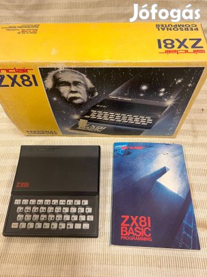 Retró Sinclair Zx81 számítógép dobozában