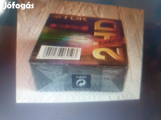 Retro TDK MF-2HD 10 darabos Floppy lemezcsomag eladó