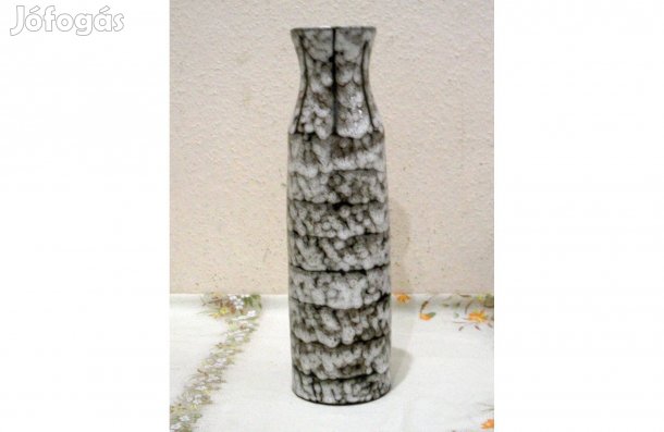 Retro Tófej kerámia váza
