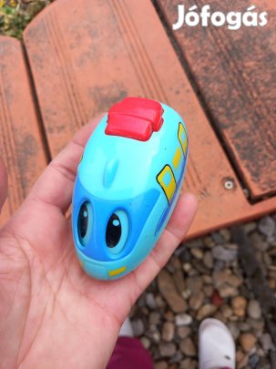 Retro Tomy lendkerekes kisautó 10 cm 1-3 éves korig