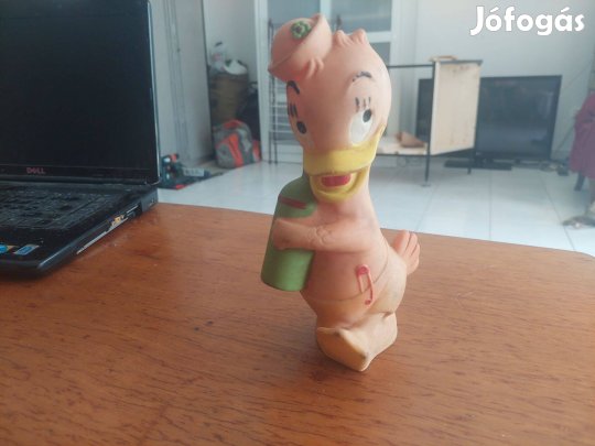 Retro Trafikáru Disney Donald Duck Donald kacsa sipolós gumi játék