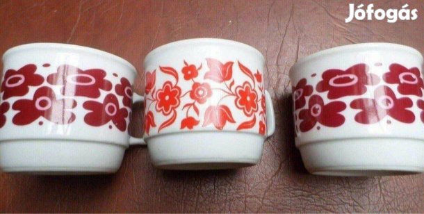 Retro Zsolnay porcelán bögre
