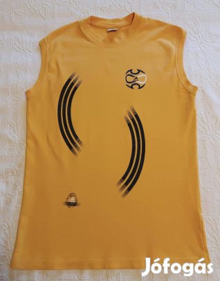 Retro "Adidas" Sárga Újjatlan Sport Póló / Mez (M méret)