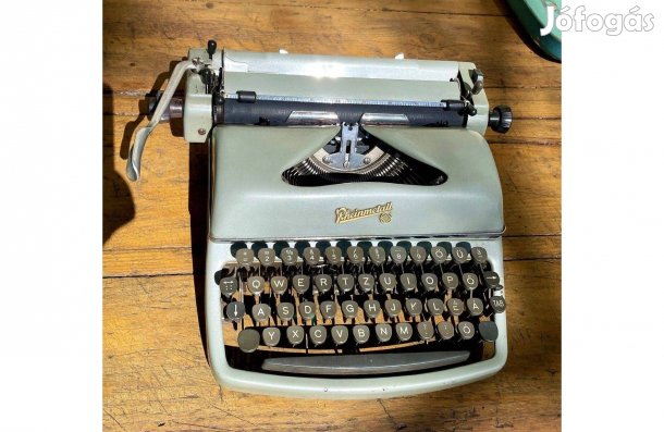 Retró / Régi / Mid Century Rheinmetall táska Írógép 50-es- 60-as évek