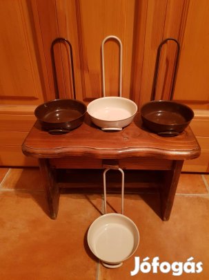 Retró, fali virágtartók